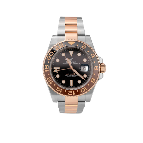 GMT-Master II 126711CHNR 40mm Two-Tone Oystersteel Everose Gold Root Beer