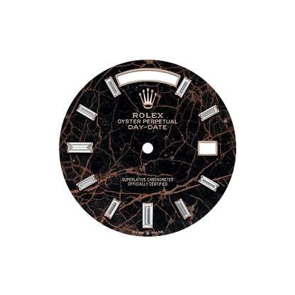 Day Date President 40 mm Everose Gold Eisenkiesel Diamond Dial 228235