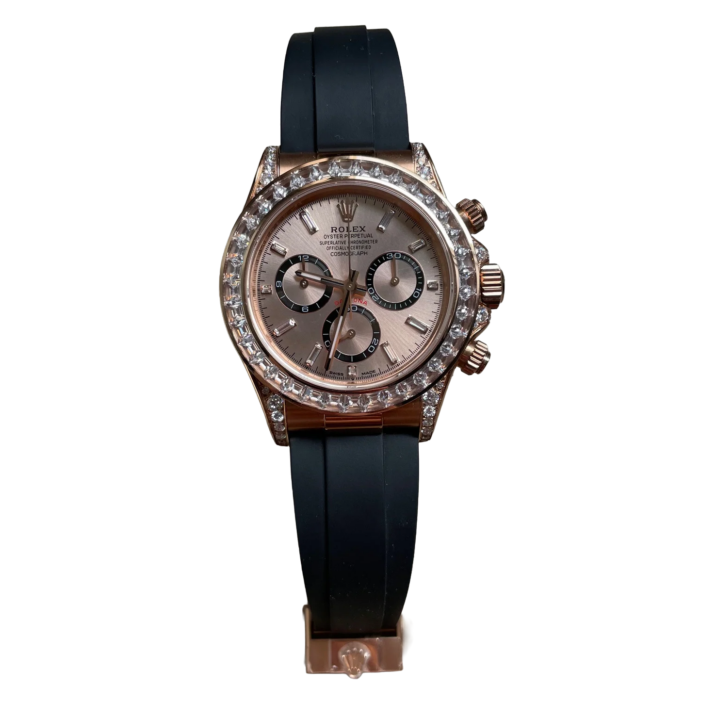 Daytona Cosmograph Everose gold Sundust Dial Diamond 40mm 126535TBR-0002