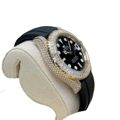 Yacht-Master 42  Yacht-master 42mm 226668 Yellow Gold Baguette Bezel Diamond