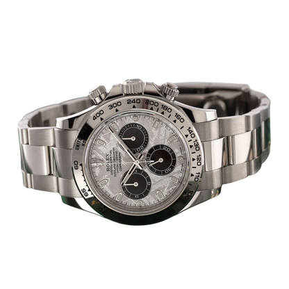 Daytona Cosmograph 40mm White Gold Meteorite Dial 116508-0073