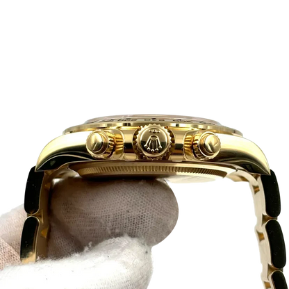 Daytona 40mm Yellow Gold Golden Dial Champagne m126508-0005
