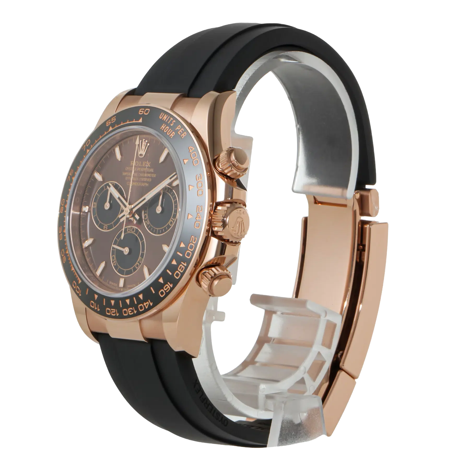 Daytona 40mm Oyster Perpetual Everose Gold Chocolate Dial M126515LN-0010