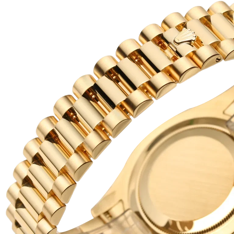 President Day-Date II 41mm 218238 18k Yellow Gold & Ruby Dial