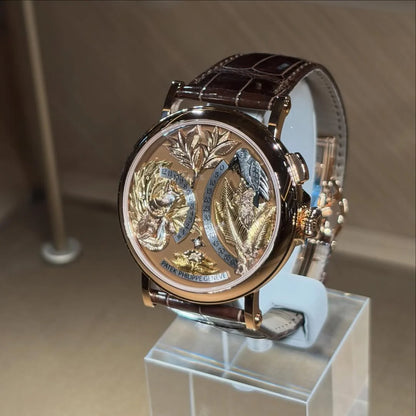 Complications 43mm 5249R-001 Hours And Minutes On Demand Automaton - The Crow and the Fox Rose Gold Matara