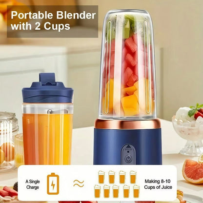 Portable Juicer Cup with Travel Cup