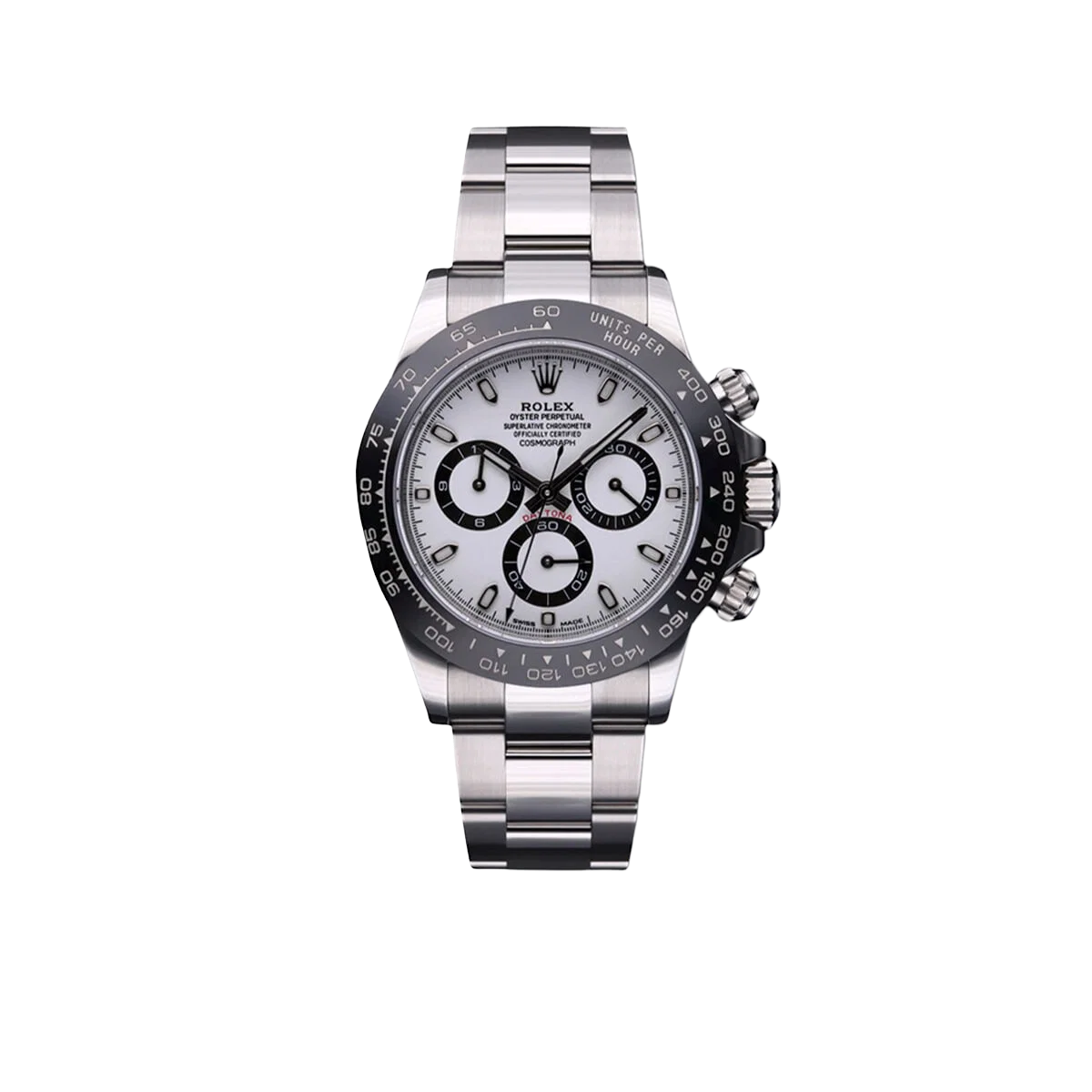Daytona Panda 40mm White Dial 116500