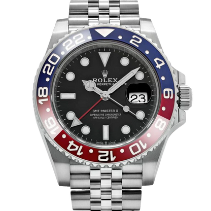 GMT-Master II 126710BLRO Pepsi Stainless Steel Black Dial Jubilee (2025)