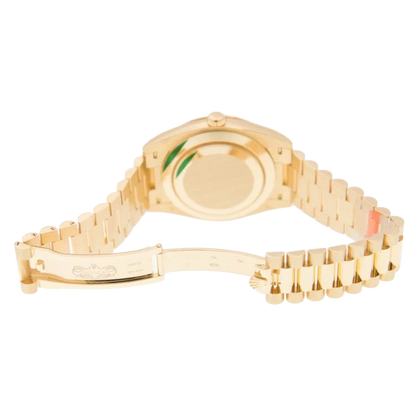 Day-Date 40mm Yellow Gold Diamond Ruby Pave Dial Diamond Bezel 228348RBR