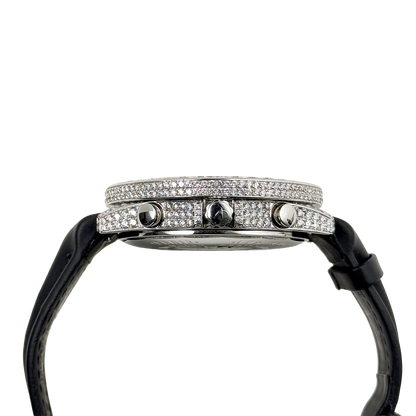 Five Time Zone Steel Diamond 40mm JCM-30