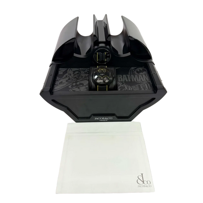Gotham City 46mm Titanium DLC Sapphire Crystal DC100.21.AB.AB.A