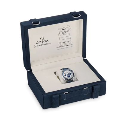 Speedmaster 42mm Silver Snoopy Award 50th Anniversary