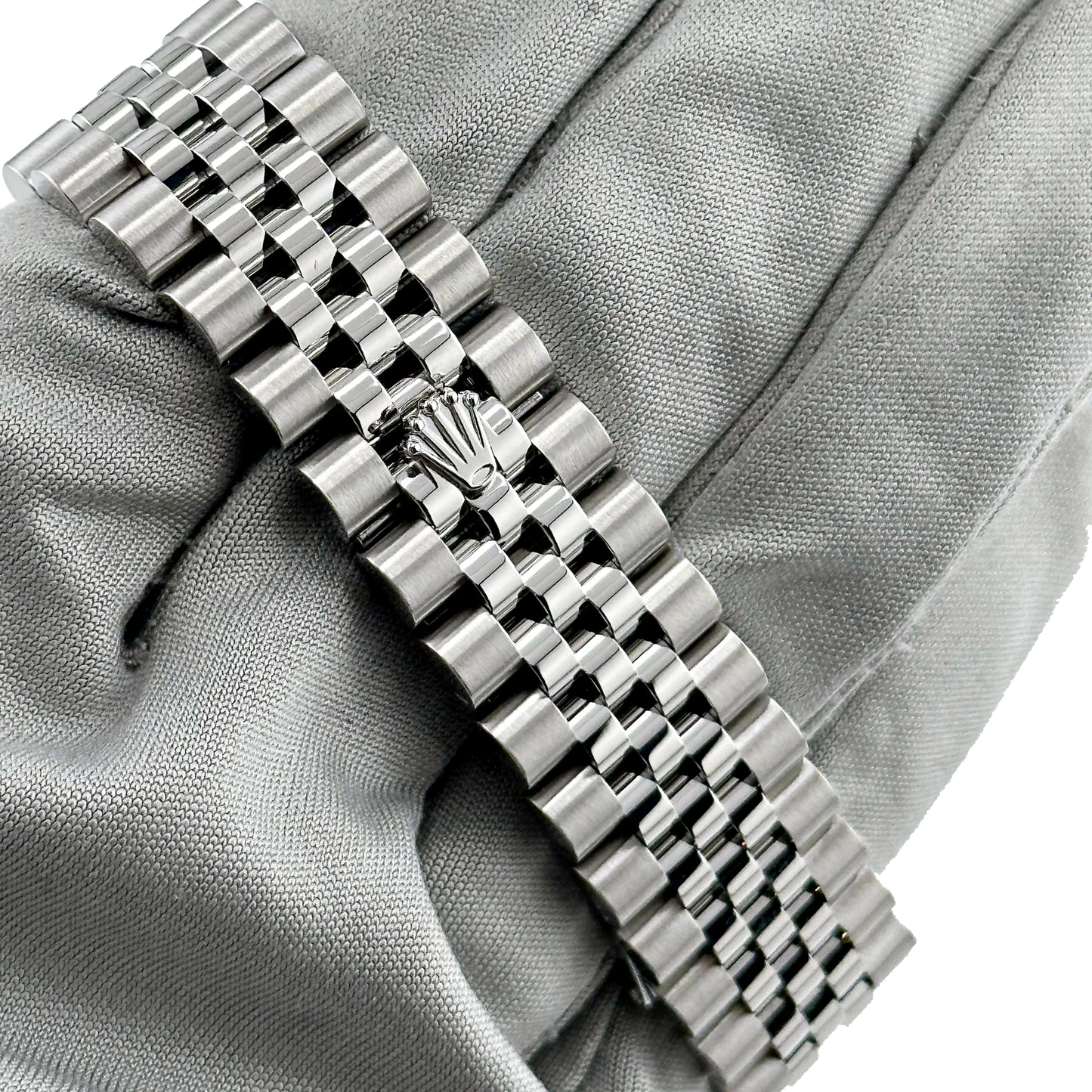Lady-Datejust 31mm 278384RBR Stainless Steel Diamond Bezel Violet Roman Dial Jubilee