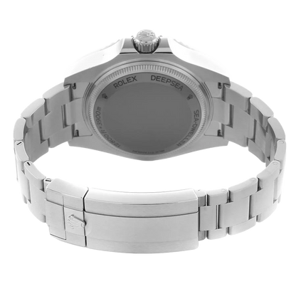 Seadweller Deepsea 44mm Black Dial Steel Mens Watch 136660 (Updated Dial)