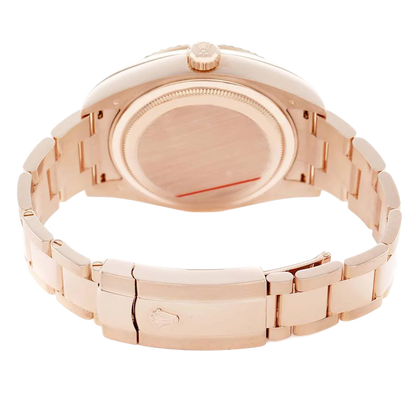 Sky-Dweller 42mm Rose Gold Slate Dial Mens Watch 326935