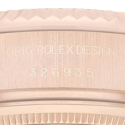 Sky-Dweller 42mm  Rose Gold Sundust Dial Mens Watch 326935