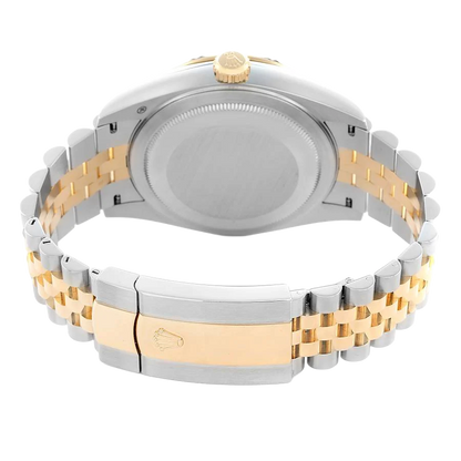 Sky Dweller 42mm Steel Yellow Gold Dial Mens Watch 326933