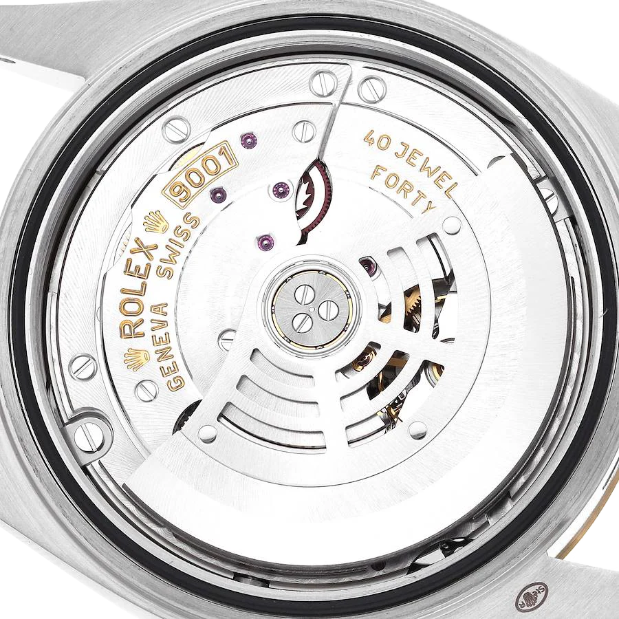 Sky Dweller 42mm Steel Yellow Gold Dial Mens Watch 326933