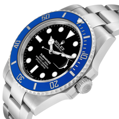 Submariner 41mm Cookie Monster Blue Ceramic Bezel White Gold Mens Watch 126619