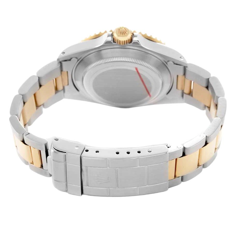 Submariner Steel Yellow Gold 40mm Diamond Serti Mens Watch 16613
