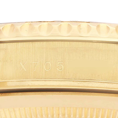 Yachtmaster 40mm Yellow Gold White Dial Mens Watch 16628