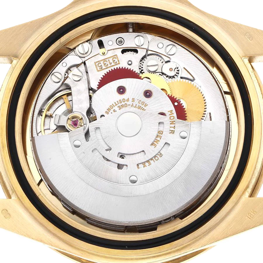 Yachtmaster 40mm Yellow Gold White Dial Mens Watch 16628