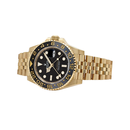 GMT-Master II 126718GRNR Yellow Gold Black Dial Jubilee (2025)