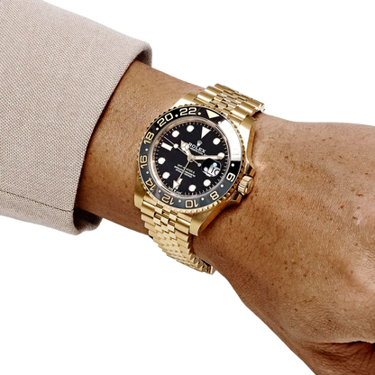 GMT-Master II 126718GRNR Yellow Gold Black Dial Jubilee (2025)