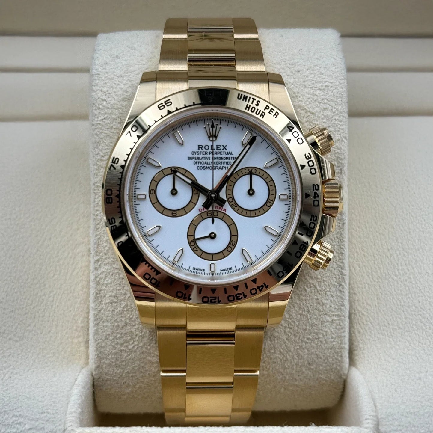 Daytona 40mm White Dial 126508