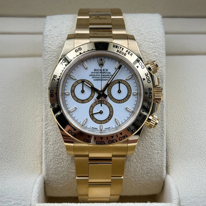 Daytona 40mm White Dial 126508